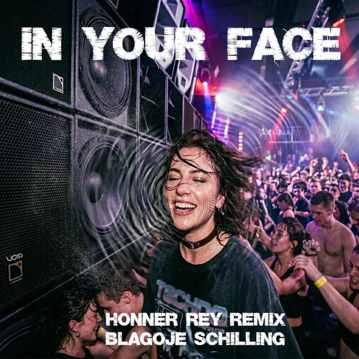 Cover Artwork: In Your Face – Remixer Honner Rey